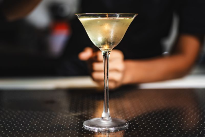 Jellyfish Martini at Fura